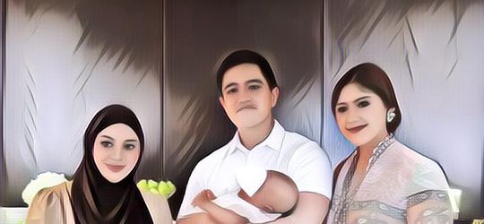 Pakaian Erina Gudono di Acara Ultah Putri Kevin Sanjaya Bikin Salfok, Netizen: Sering Saltum